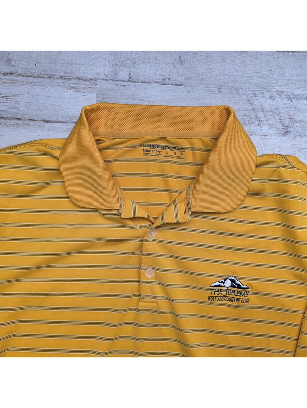 NIke Golf Polo Shirt - The Jeremy Golf & Country Club (Summit Park Utah) Men LG